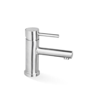 LINKWARE SST875B ELLE STAINLESS STEEL BASIN MIXER BRUSHED STAINLESS
