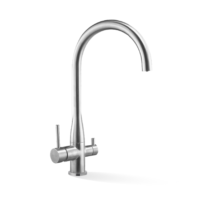 LINKWARE SST876B ELLE STAINLESS STEEL FILTER SINK MIXER BRUSHED STAINLESS