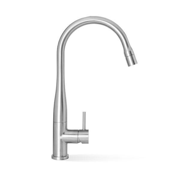 LINKWARE SST873 ELLE STAINLESS STEEL PULL OUT SINK MIXER BRUSHED STAINLESS / POLISHED / MATTE BLACK