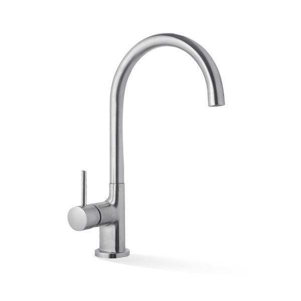 LINKWARE SST872B ELLE STAINLESS STEEL SINK MIXER BRUSHED STAINLESS