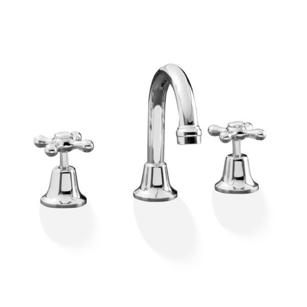 LINKWARE P450 ENTICE BASIN SET CHROME AND COLOURED