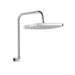 LINKWARE T9783 HUNTINGWOOD GOOSENECK SHOWER CHROME / MATTE BLACK