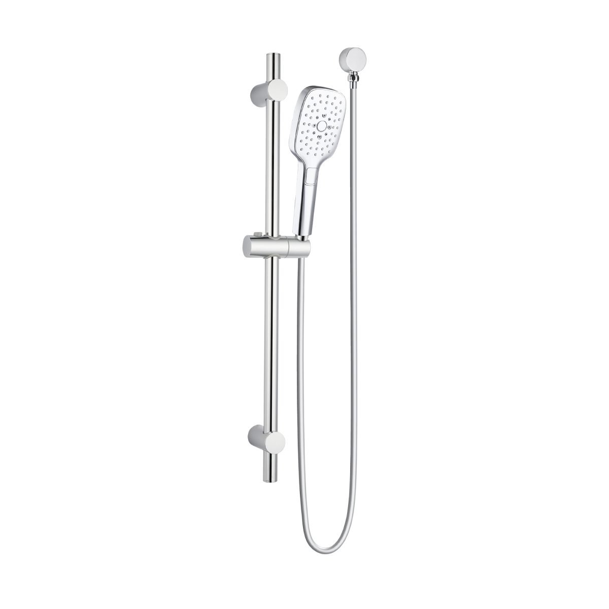 LINKWARE T9782 HUNTINGWOOD HAND SHOWER ON RAIL CHROME / MATTE BLACK