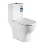 POSEIDON KDK018 BELA SKEW TOILET SUITE 665*375*830MM GLOSS WHITE