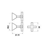 Kirra Plus Wall Top Assembly RP7953B 1 300x300