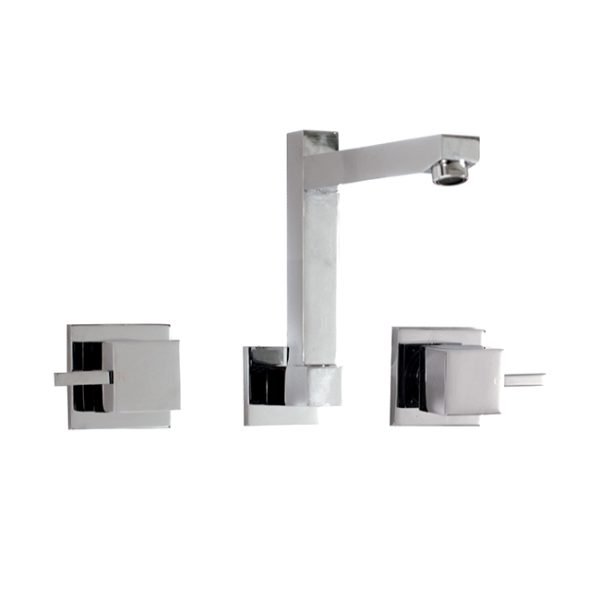 LINKWARE P8661B LAUREN WALL SINK SET CHROME