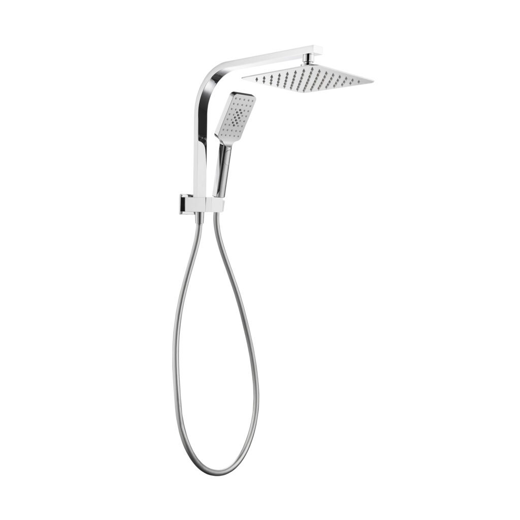 LINKWARE T9981 LIBERTY TWIN SHOWER CHROME / MATTE BLACK