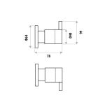 Liberty Wall Top Assembly P6653BK 300x300 1