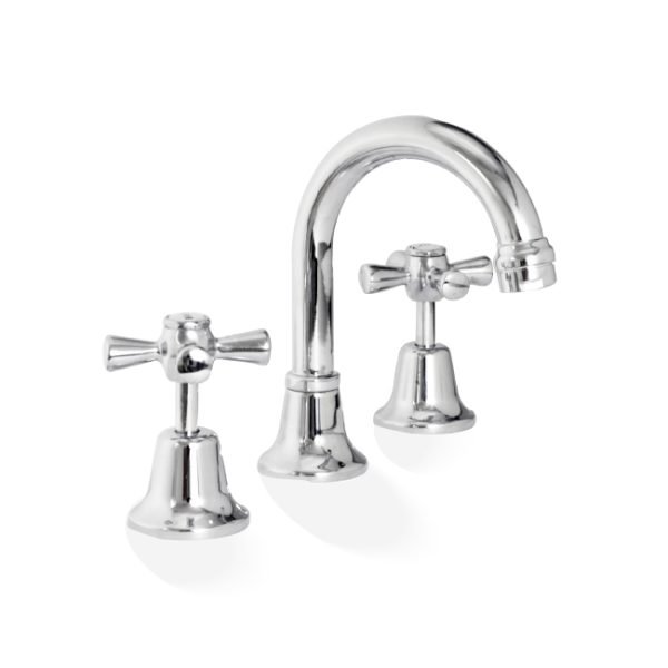 LINKWARE P250 MODE BASIN SET CHROME AND COLOURED