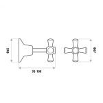 Mode Wall Top Assembly P253F 1 300x300