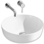 POSEIDON PA4242R ABOVE COUNTER BASIN 420*420*140MM GLOSS WHITE
