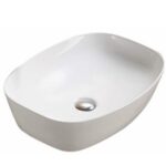 POSEIDON PA50385 ABOVE COUNTER BASIN 505*385*135MM GLOSS WHITE