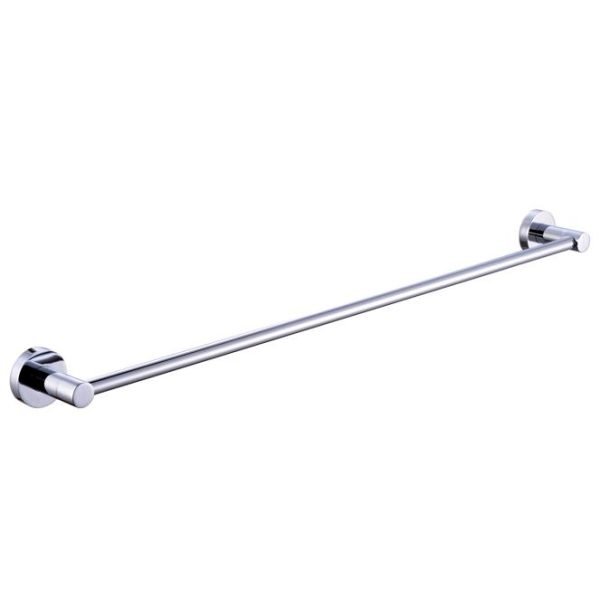 POSEIDON STR-01-750 BUILDER'S CHOICE SINGLE TOWEL RAIL 750MM CHROME