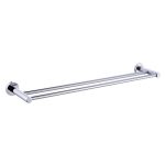 POSEIDON DTR-01-600 BUILDER'S CHOICE DOUBLE TOWEL RAIL 600MM CHROME