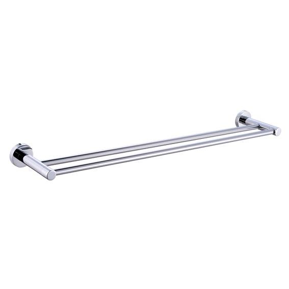 POSEIDON DTR-01-600 BUILDER'S CHOICE DOUBLE TOWEL RAIL 600MM CHROME
