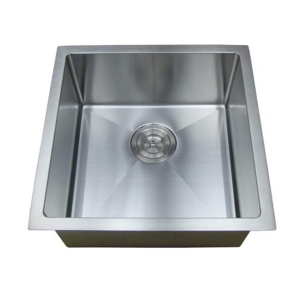 POSEIDON PKSS-450R HAND MADE KITCHEN SINK 450*450*220MM STAINLESS STEEL