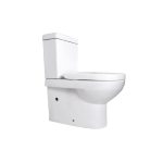 LINKWARE TS558 PAVILION BACK TO WALL TOILET SUITE WHITE