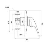 Renovator Wall Mixer T808MT 1 300x300