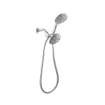 LINKWARE R408B ROUND TWIN SHOWER CHROME