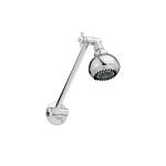 LINKWARE T382B SAT ALL DIRECTIONAL SHOWER ARM & HEAD CHROME