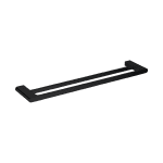 POSEIDON SDTB700-B STELLA DOUBLE TOWEL RAIL 700MM MATTE BLACK