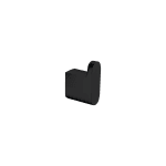 POSEIDON SRH-B STELLA ROBE HOOK MATTE BLACK