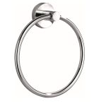 POSEIDON TH-01 BUILDER'S CHOICE TOWEL RING ROUND CHROME