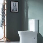 UNICASA TP-T3 TOI RIMLESS TWO PIECE TOILET SUITE GLOSS WHITE
