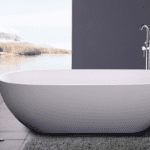POSEIDON Stella KBT-5-1500 Free Standing Bathtub 1500*750*590mm (Gloss White)