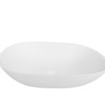 POSEIDON STB5036 ABOVE COUNTER SOLID SURFACE BASIN 500*360*120MM MATTE WHITE