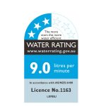 NORICO SR47-1 PENTRO SHOWER RAIL CHROME AND COLOURED