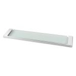 NORICO AR814 PERSANO TOWEL SHELF 550MM CHROME AND MATTE BLACK