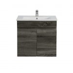 POSEIDON B64W-DG BERGE MDF WALL HUNG VANITY 590*500*450MMM DARK GREY
