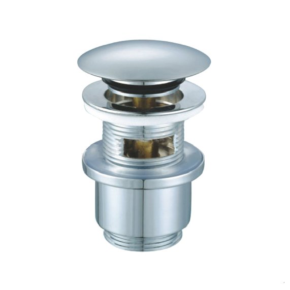 Brass Basin Pop up Waste Chrome Plated BW1046