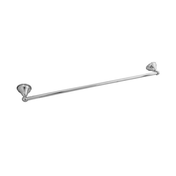 LINKWARE BR1002 BYRON SINGLE TOWEL RAIL CHROME AND COLOURED