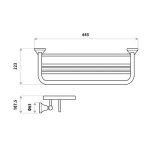 Byron Towel Rack BR1000 1 300x300