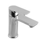 NORICO BT31 PERSANO BASIN MIXER CHROME AND MATTE BLACK