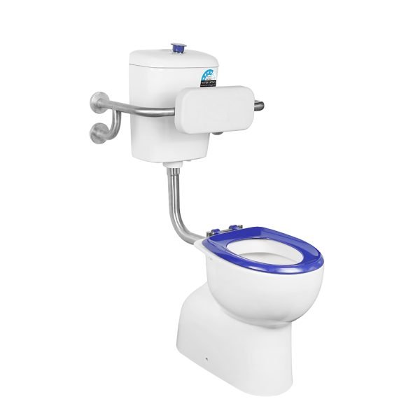 POSEIDON KDK024 CALLA DISABLE TOILET SUITE 820*350*1180MM GLOSS WHITE