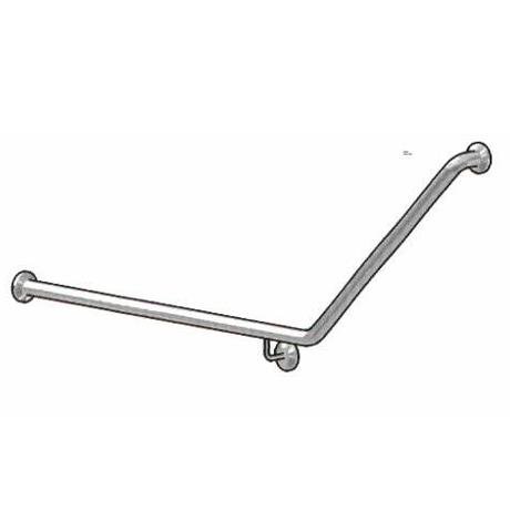POSEIDON CARE-GR8770R TOILET GRAB RAIL RIGHT HAND CARE 870*700MM STAINLESS STEEL