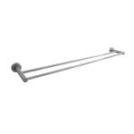 LINKWARE SSB201CP ELLE STAINLESS STEEL DOUBLE TOWEL RAIL CHROME