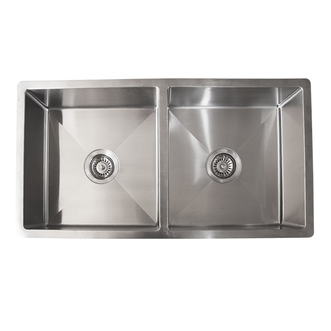 LINKWARE BL795 LIBERTY UNDERMOUNT/INSET SINKS DOUBLE BOWL STAINLESS STEEL