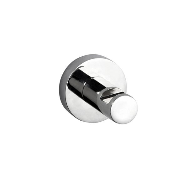 LINKWARE LR4006 LOUI ROBE HOOK SINGLE CHROME / BLACK