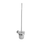 LINKWARE LR4010 LOUI TOILET PAN BRUSH & STAND CHROME / BLACK