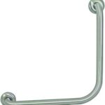 POSEIDON CARE-M-GR4545 TOILET GRAB RAIL LEFT HAND CARE 450*450MM STAINLESS STEEL