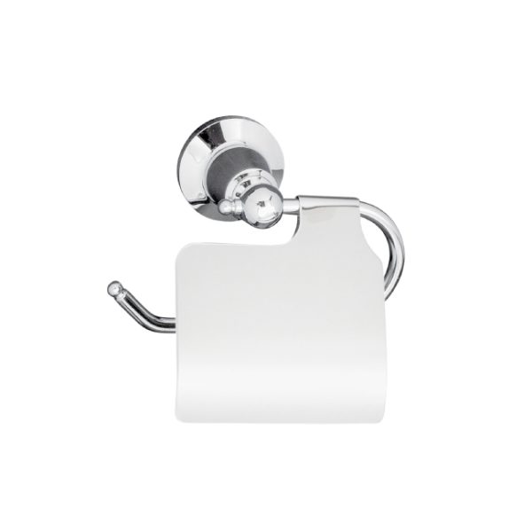 LINKWARE NR8004 NOOSA TOILET ROLL HOLDER WITH FLAP CHROME AND COLOURED