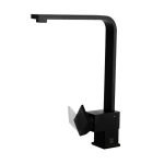 NORICO KT10 CAVALLO SQUARE KITCHEN MIXER CHROME AND MATTE BLACK