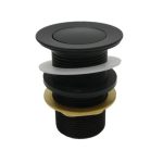 POSEIDON PA32-B BASIN POP UP WASTE 32MM MATTE BLACK