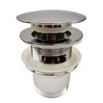 POSEIDON PB40OF BATHTUB WASTE POP UP 40MM BRASS CHROME