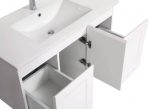 UNICASA WALL-HUNG VANITY WITH CERAMIC BASIN LO-900-MW /BATHROOM VANITY (MATT WHITE)