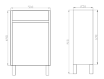 poseidon-do5025lg-wall-hung-vanity-cabinet-single-door-500l250d830h-mm-dark-oak